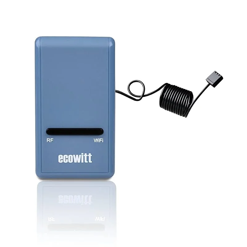 Ecowitt Stazione meteo wireless Gateway - Termometro Igrometro pressione barometrica, misuratore di umidità temperatura interna, sensore GW1100 per Home Office IOT, stazione base per Sensor Series — Umidificatore