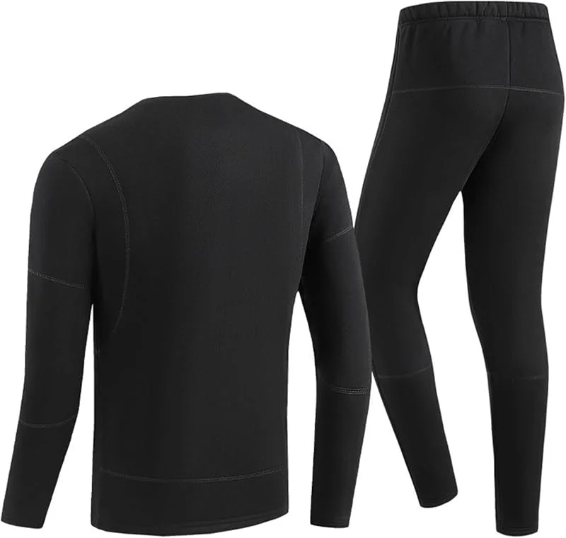 Biancheria intima termica da uomo con giacca riscaldata e pantaloni, ideale per la stagione fredda — Abbigliamento riscaldato