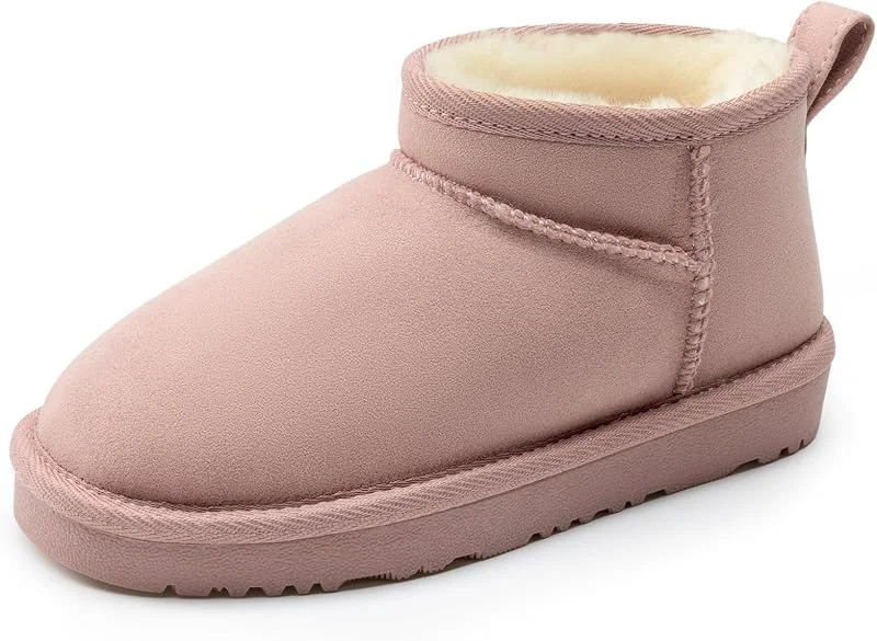 DREAM PAIRS Stivali Neve Bambini Caviglia — Abbigliamento riscaldato