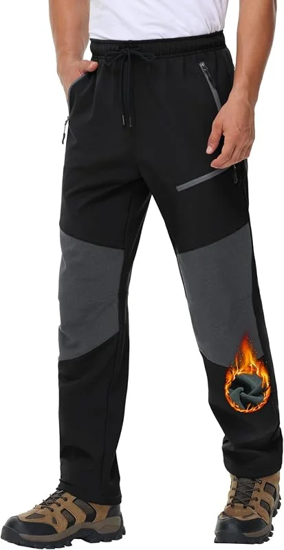 Pantaloni Invernali Termico Uomo per Sci Neve Outdoor Caccia Trekking — Abbigliamento riscaldato