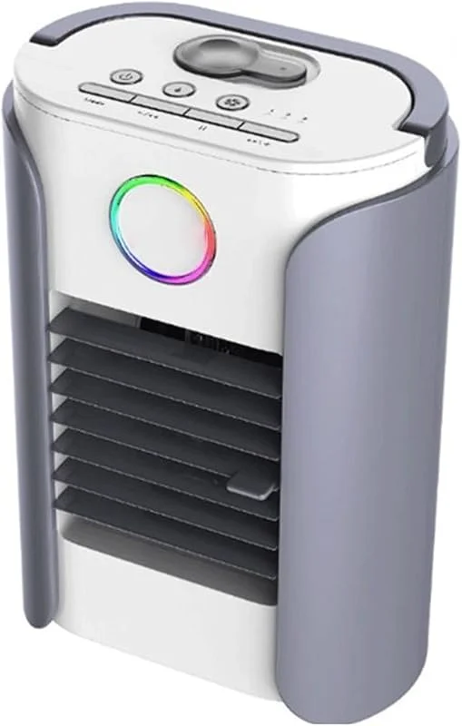 Condizionatore d'Aria Portatile Condizionatore d'Aria Dispositivo di Raffreddamento Umidificatore Purificatore Camera Domestica Portatile Desktop da Ufficio Ventola di Raffreddamento