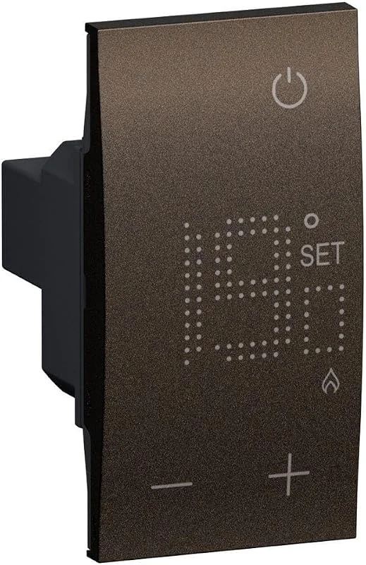 BTicino KB4441 Termostato 230 V Living Now ambiente elettronico bronze — Riscaldamento