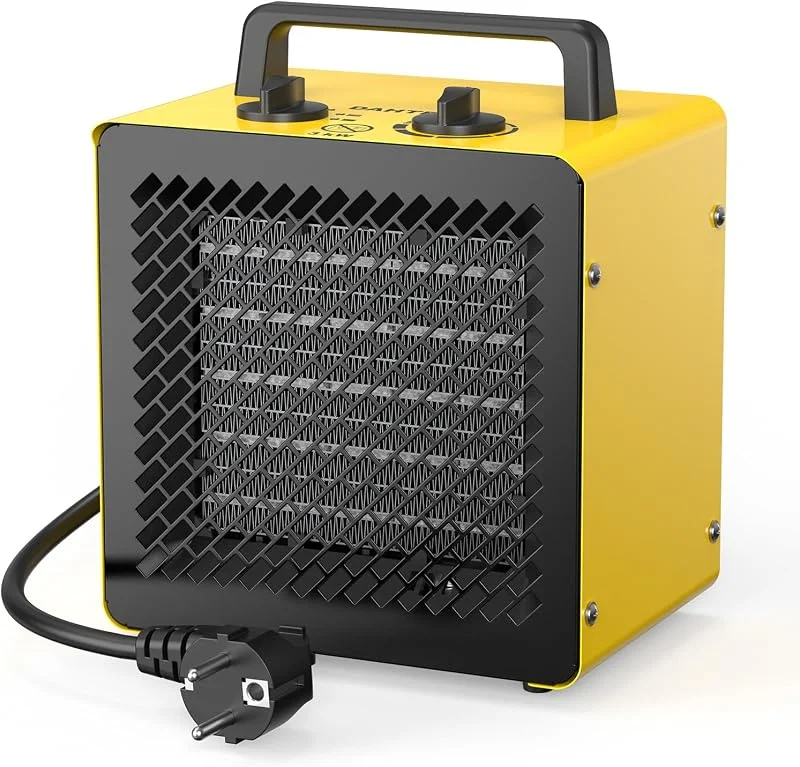 DAHTEC Termoventilatore Basso Consumo 3000 W - Mini Stufetta Elettrica — Riscaldamento