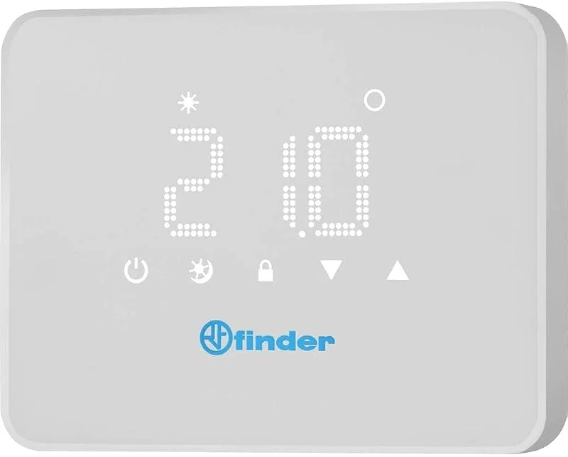 Termostato ambiente a parete per riscaldamento Finder Bliss T