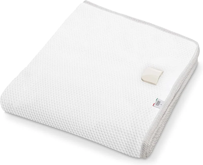 Naimoli's World, Dolce Notte 90x190 Bianco, Scaldaletto Singolo con Fili Conduttivi in Fibra di Carbonio - Made in Italy — Riscaldamento