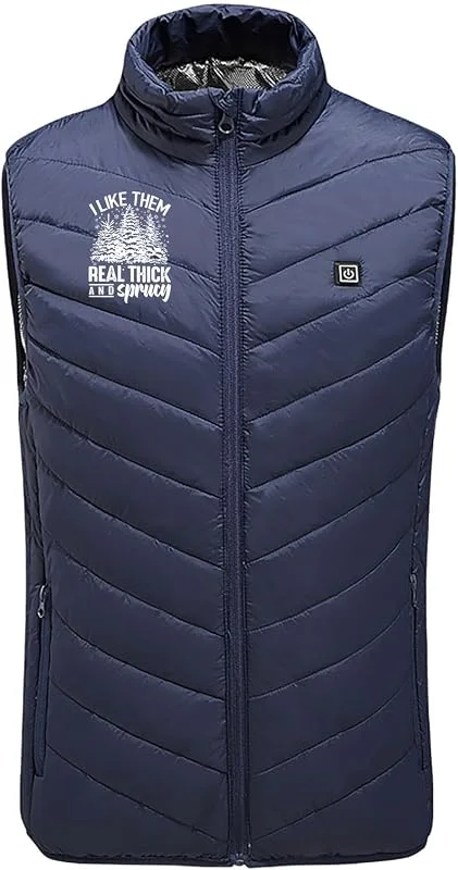 KHIRVWL Gilet Riscaldato Giacca Riscaldata per Uomo Donna Giubbino Riscaldato Uomo Lavoro Gilet Riscaldato Moto Invernale Caccia Ciclismo Taglie Forti Leggero Trapuntato Smanicato 9 Zone — Abbigliamento riscaldato