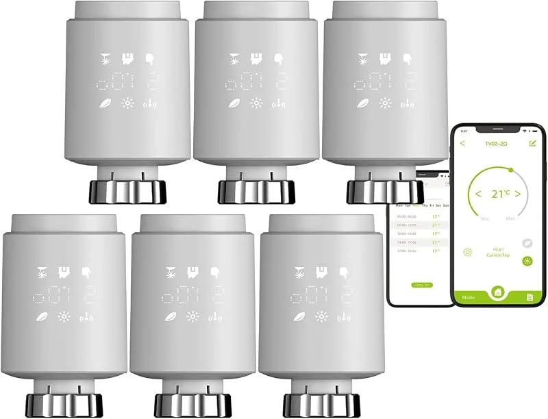 eTRV Termostato Zigbee, valvola radiatore smart — Riscaldamento