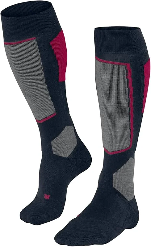 FALKE donna SK2 calzini da sci imbottitura media protezione tibia spessi — Abbigliamento riscaldato