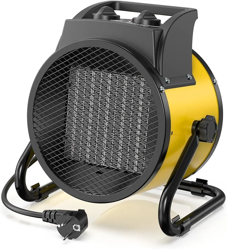 DAHTEC Stufetta Elettrica 3000W - Ceramico Riscaldamento Rapido in 3 s