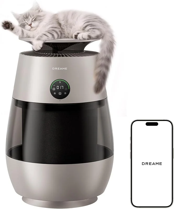 DREAME AP10 Purificatore d'aria per Animali Domestici, Meno Peli — Umidificatore