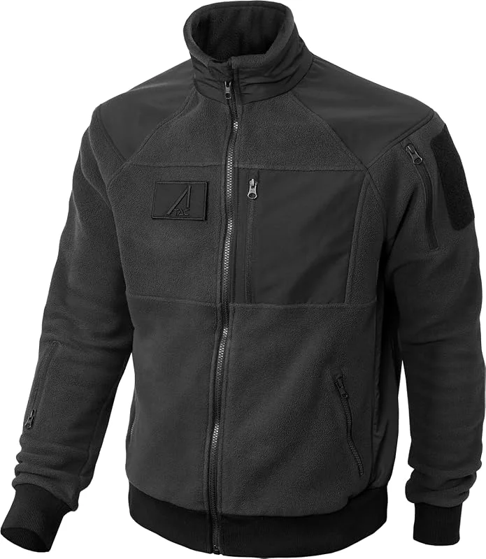 ACE Schakal Giacca in pile Slim Fit - Giacca outdoor per ciclismo, escursionismo e trekking - sportiva e calda — Abbigliamento riscaldato